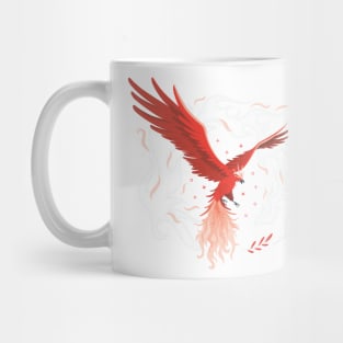 Flying phoenix Mug